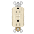 Product Image of Radiant Spec-Grade Self-Test GFCI Receptacle, 15A - Light Almond (125V)
