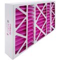 Product Image of 16" x 25" x 4" Color Changing Air Filter for Home & Pet Odors (MERV8)