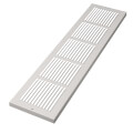 Product Image of 30" x 8" White Baseboard Return Air Grille (674 Series)