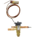 Product Image of ERZE-5-GA 3/8" x 1/2" ODF Thermal Expansion Valve w/ 60" Capillary (5 Ton)