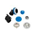 Product Image of True Blue ABS Bath Waste Half Kit w/ Uni-Lift Stopper & Test Kit (Chrome Plated Zinc)