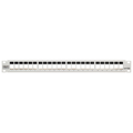 Product Image of Shielded Flat Quickport, Patch Panel, 24-port, 1RU (White)