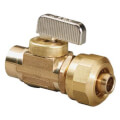Product Image of 1/2" FSWT x Comp. Shut-Off Valve for Copper Manifolds (Brass)