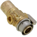Product Image of 3/4" FSWT x 5/8" Press Shut-Off Valve for Copper Manifolds (Brass)