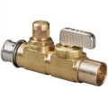 Product Image of 3/4" FSWT x Press Shut-Off/Balancing Valve for Copper Manifolds (Brass)