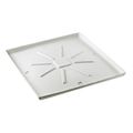 Product Image of 29" x 31" High-Impact Plastic Washing Machine Pan w/ 1" Drain Adapter