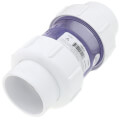 Product Image of 2" IPS PVC Clear Compact True Union Spring Check Valve (Socket)