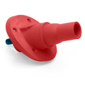 Product Image of 22 Series Panel Mount Receptacle, Female, 690A Max, 600V 30 Degree Angle, 1.00"L Threaded Stud Termination, 250-777 MCM Cable Range (Red)