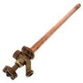 Product Image of Model 17 14", 1/2" MPT x Sweat Inlet Anti-Siphon Wall Faucet w/ Metal Handle