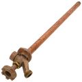 Product Image of Model 17 18", 1/2" MPT x Sweat Inlet Anti-Siphon Wall Faucet w/ Metal Handle
