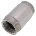 Product Image of 1-1/2" Threaded Spring Loaded Check Valve (Stainless Steel)