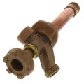 Product Image of Model 17 4", 1/2" FPT x 3/4" MPT Inlet Anti-Siphon Wall Faucet w/ Metal Handle