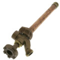 Product Image of Model 17 8", 1/2" FPT x 3/4" MPT Inlet Anti-Siphon Wall Faucet w/ Metal Handle