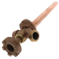 Product Image of Model 17 10", 1/2" PEX Crimp Inlet Anti-Siphon Wall Faucet w/ Metal Handle