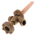 Product Image of Model 17 6", 1/2" PEX Crimp Inlet Anti-Siphon Wall Faucet w/ Metal Handle