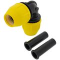 Product Image of 3/4" IPS Underground Yellow Poly Gas Pipe 90-Degree Elbow (SDR 11)