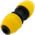 Product Image of 1" IPS Underground Yellow Poly Gas Pipe Coupler (SDR-11)