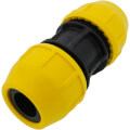 Product Image of 2" IPS Underground Yellow Poly Gas Pipe Coupler (SDR-11)