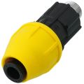 Product Image of 1/2" Polyproylene Underground Yellow Poly Gas Pipe Conversion Fitting