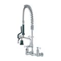 Product Image of Royal Series 8" Wall Mount Space Saver Pre-Rinse w/ Add-On Kitchen Faucet, 8" Spout