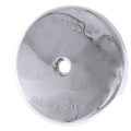 Product Image of 1-Hole Bathtub Overflow Faceplate Kit (Chrome Plated)