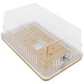 Product Image of Thermostat Guard w/ Mounting Screws, Lock & Key, Plastic - Large