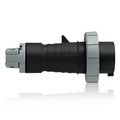 Product Image of 20A, 347/600V 3-Phase WYE, 4P, 5W, Pin & Sleeve Plug, IP67, Watertight (Black)