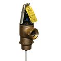 Product Image of 1-1/2" MNPT x 1-1/2" FNPT Commercial ASME T&P Relief Valve (4" Element, 150 psi)