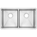 Product Image of Pekoe 29" x 18" Stainless Steel Undermount Double Bowl Kitchen Sink (Stainless Steel)