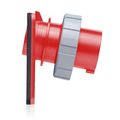 Product Image of 20A, 277/480V 3-Phase WYE, 4P, 5W, Inlet North American Pin & Sleeve Inlet, IP67, Watertight, RED
