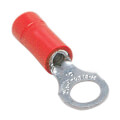 Product Image of Vinyl Insulated Expanded Closed Ring Terminal, 22-16 AWG, Bolt 1/4" (Copper)