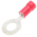 Product Image of Vinyl Insulated Closed Ring Terminal, 22-16 AWG, Bolt 1/4" (Copper)