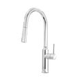 Product Image of Single Handle Kitchen Faucet w/ Pull-Down Sprayer (Chrome)