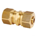 Product Image of 3/4" Comp. SVC Coupling for Joining 3/8" x 3/4" ViegaPEX Barrier Tubing (Brass)