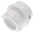 Product Image of 1-1/2" x 1-1/4" PVC DWV Male Trap Adapter w/ Plastic Nut (Spigot x Slip)
