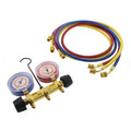 Product Image of 2 Valve Basic Manifold w/ 60" Hoses, R22/R404A/R410A (0-800 psi)