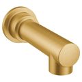 Product Image of Align Brushed Gold 1/2" Slip Fit Non-diverter Spout, 195827BG