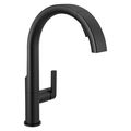 Product Image of Keele Single-handle Pull-down Kitchen Faucet (Matte Black)