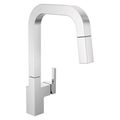 Product Image of Junction Single-handle Pull-down Kitchen Faucet (Chrome)
