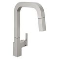 Product Image of Junction Single-handle Pull-down Kitchen Faucet (Spotshield Stainless), 19825LF-SP