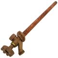 Product Image of Model 19 14", 1/2" MPT x Sweat Inlet Anti-Siphon Wall Faucet w/ Metal Handle