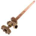 Product Image of Model 19 16", 1/2" PEX Crimp Inlet Anti-Siphon Wall Faucet w/ Metal Handle