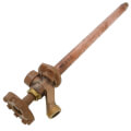 Product Image of Model 19, 12", 3/4" PEX Crimp Inlet Anti-Siphon Wall Faucet w/ Metal Handle