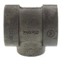 Product Image of 1-1/4" x 1-1/4" x 1-1/2" Black Cast Iron Reducing Tee, Class 125
