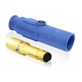 Product Image of 23 Series Plug, Male, 690A Max, 600V Crimp Tube Termination, 500-750 MCM Cable Range (Blue)