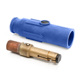 Product Image of 22 Series Plug, Male, 690A Max, 600V Crimp Tube Termination, 500-750 MCM Cable Range (Blue)