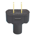 Product Image of 15A Non-polarized Plug, Non-grounding (Black)