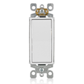 Product Image of 15A Decora 3-way Switch, Self-grounding (White)