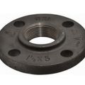 Product Image of 1-1/2" x 5" Black Cast Iron Screwed Companion Flange (Threaded), Class 125