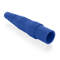 Product Image of 16 Series Single Pole Cam Type Male Detachable Plug Sleeve Only, Taper Nose, Cable Range #2, 2/0 (Blue)